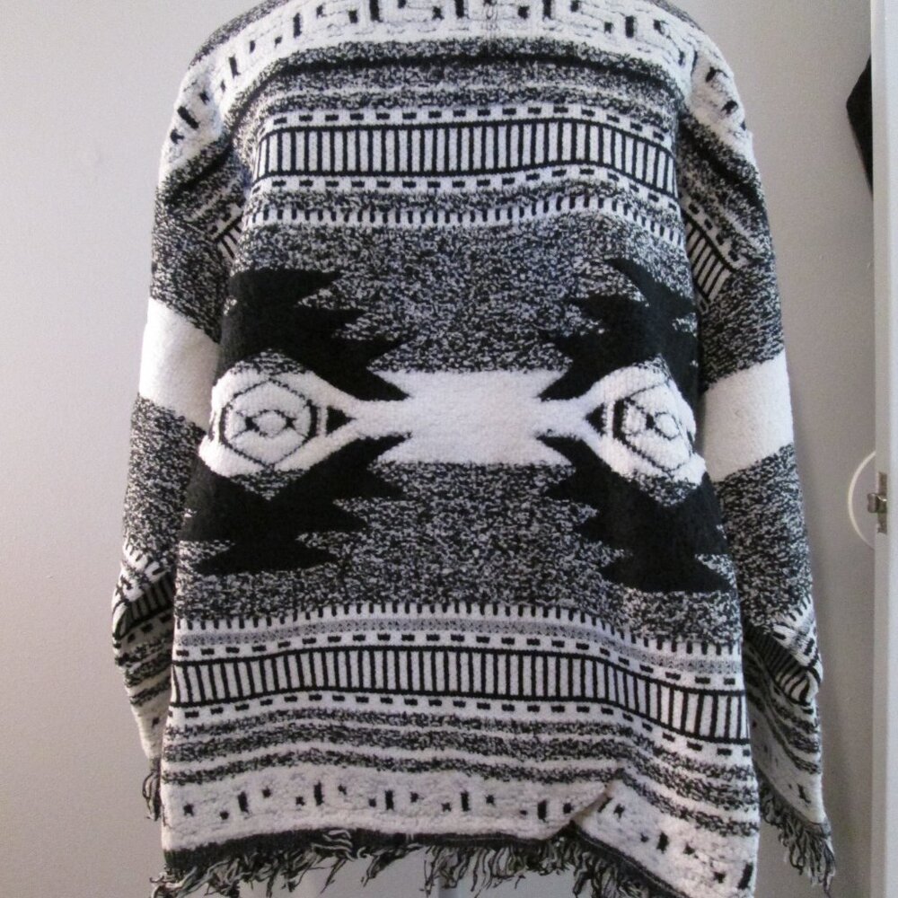 Sante Fe Style Fringe POL Cardigan – BOHO NEW - Picture 8 of 12